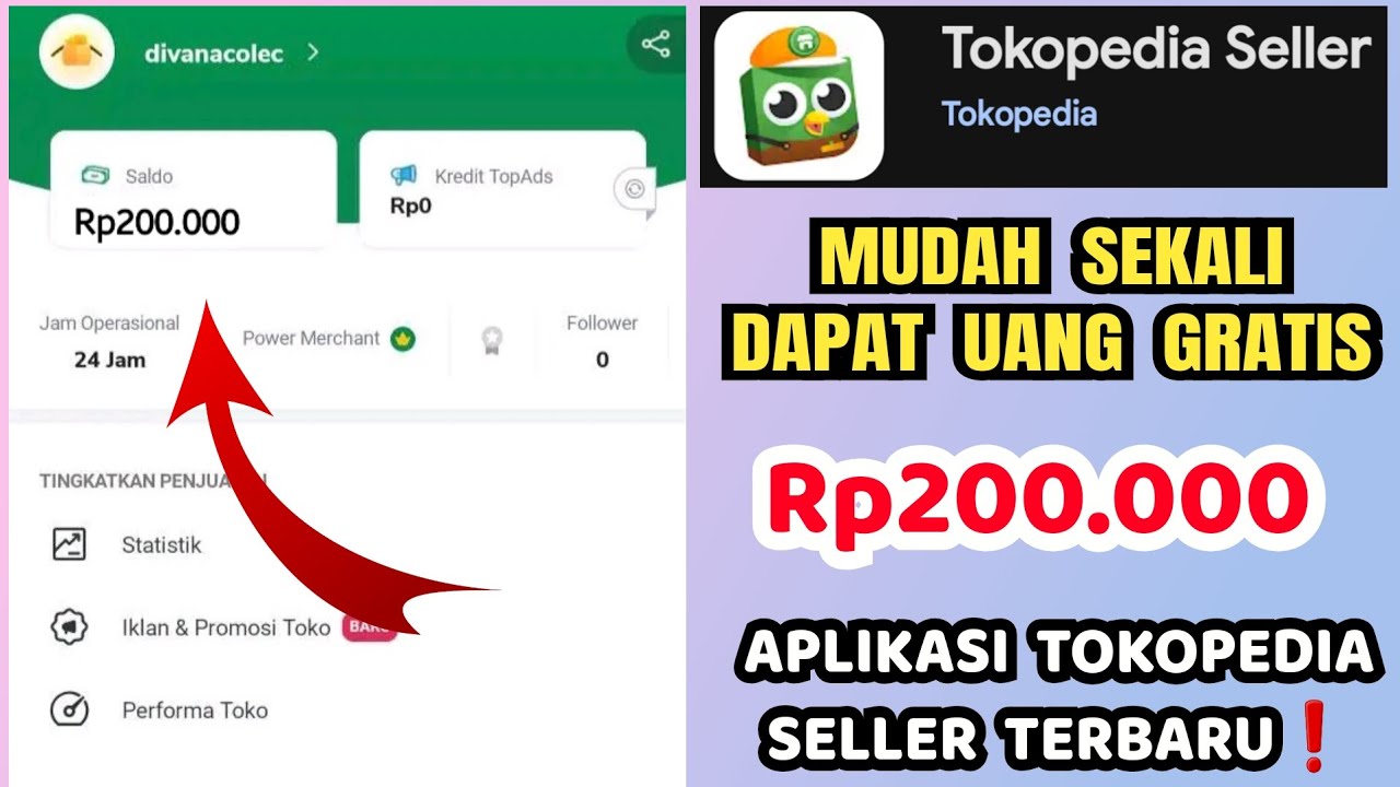 Cara Mendapatkan Uang Gratis di Event Tokopedia Seller