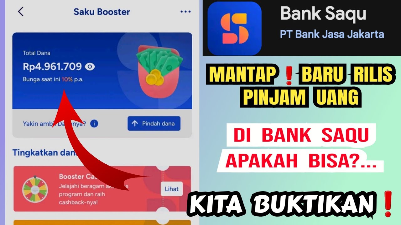 Cara Pinjam Uang di Bank Saqu Terbaru 2024