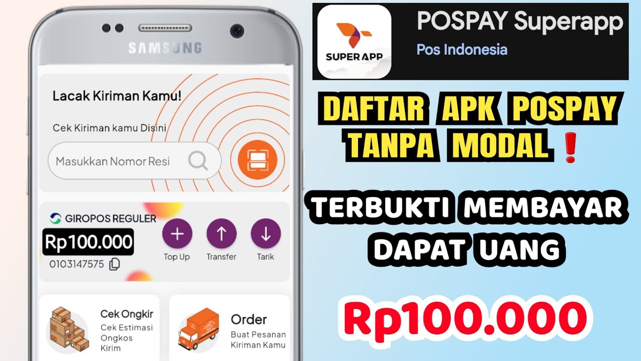 Cara Ikut Event PosPay Agar Dapat Uang Rp 100.000