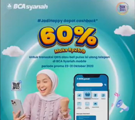 Cara Dapat Uang Rp 25.000 Gratis Dari Event Bank BCA Syariah