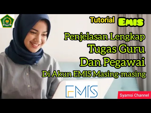 Penjelasan Fitur di EMIS PTK Madrasah Dan Manfaatnya