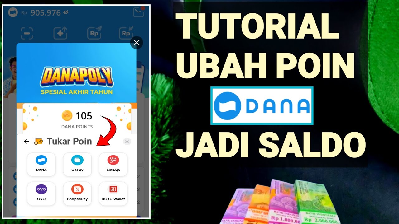 Tutorial Tukar Poin Dana Jadi Saldo Langsung Cair