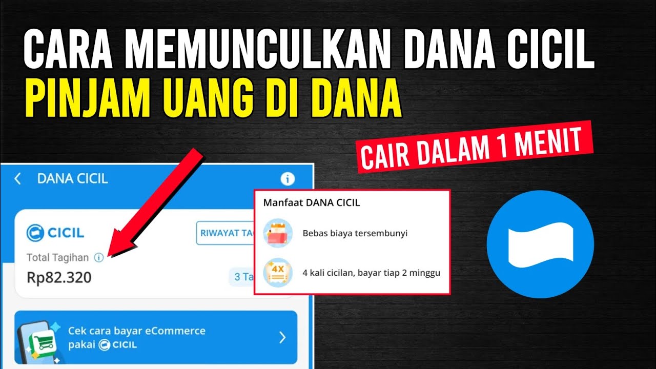 5 Cara Memunculkan Fitur Dana Cicil di Aplikasi Dana 2025