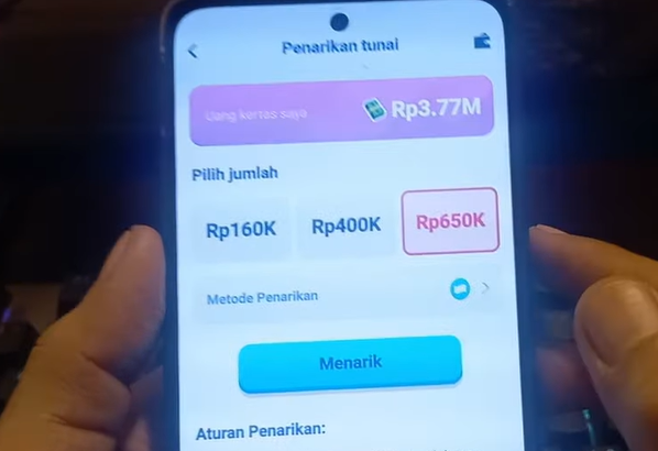 Cara Cepat Menarik Uang 650Rb Dari Game Speed Man Langsung Cair