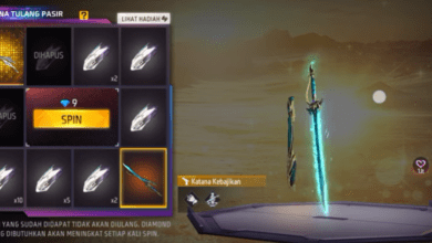 5 Cara Cepat Mendapatkan Katana Tulang Pasir di Free Fire Terbaru