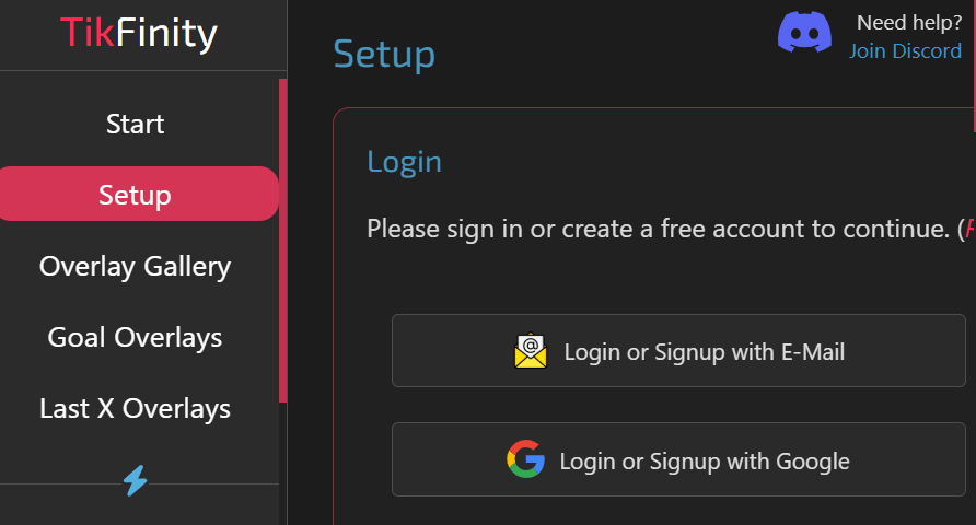 Cara Live TikTok dengan Komentar Dibacakan Google dengan Tikfinity