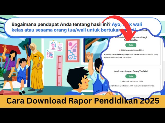 Cara Lihat dan Download Rapor Pendidikan Terbaru 2025