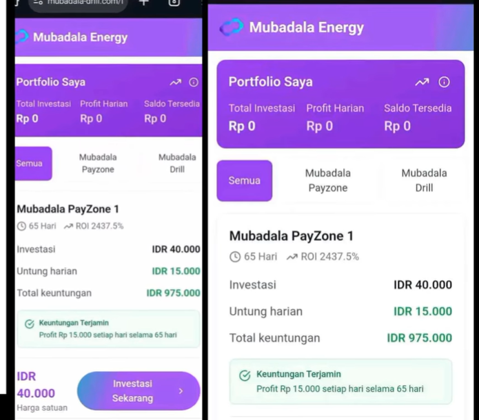 Review Jujur Investasi Mubadala Energy, Apakah Aman Atau Penipuan?