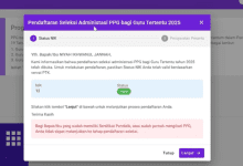 Cara Daftar Seleksi Administrasi PPG Bagi Guru Tertentu Tahun 2025