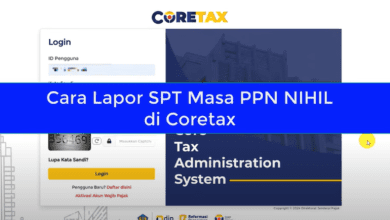 Cara Lapor SPT Masa PPN Nihil di Coretax Tanpa Transaksi