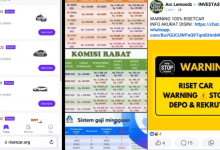 Info Penting! Aplikasi RisetCar Sudah Scam, Terbukti Penipuan