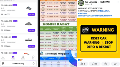 Info Penting! Aplikasi RisetCar Sudah Scam, Terbukti Penipuan