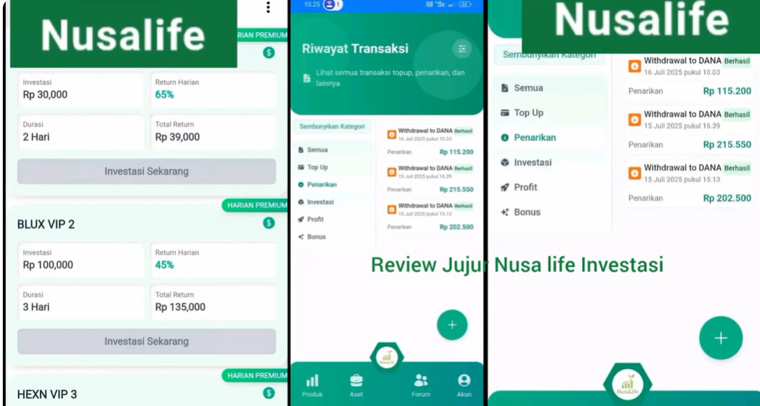 Review Jujur Nusa Life Investasi Apakah Aman? Ini Fakta Sebenarnya