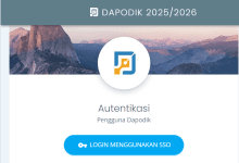 3 Cara Login ke SP Datadik dan PTK Datadik Tanpa Aktivasi Autentikasi 2 Langkah