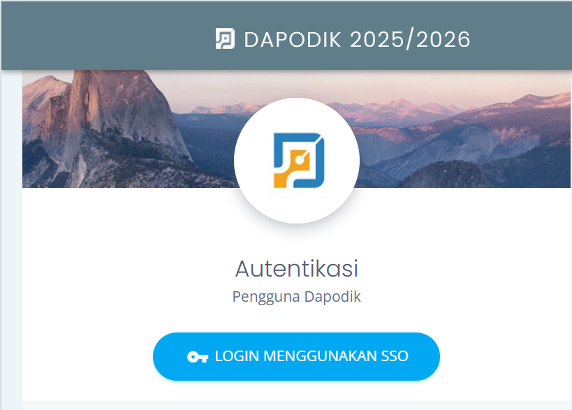 3 Cara Login ke SP Datadik dan PTK Datadik Tanpa Aktivasi Autentikasi 2 Langkah