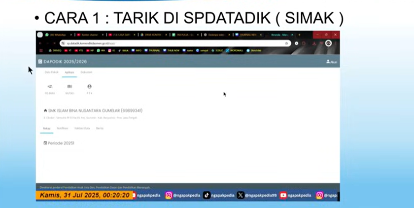 2 Cara Tarik Siswa Baru Dari Emis (RA, MI, MTS), Ops Pahami Ini Dulu