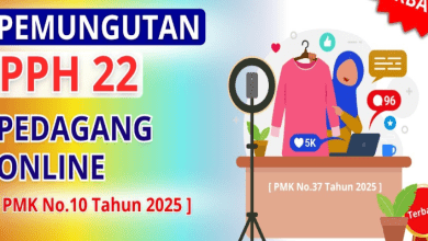 Pemotongan PPh 22 Pedagang Online Berdasarkan PMK No. 37 Tahun 2025, Pajak Jualan Online