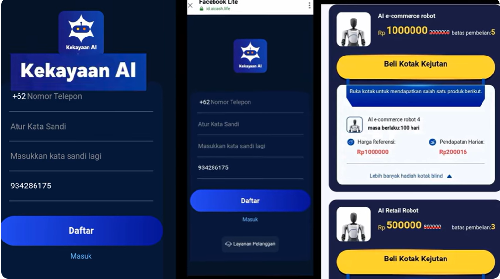 Apakah Aplikasi Kekayaan AI Investasi Bodong Penipuan? Cek Fakta Sebenarnya di Sini