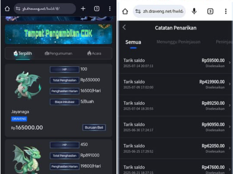 Aplikasi DRAVENG Investasi Apakah Aman? Ini Fakta Sebenarnya