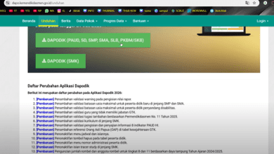 Cara Install dan Registrasi Aplikasi Dapodik Versi 2026 Secara Online dan Offline