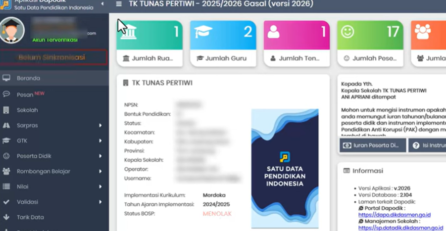 Apa Saja Hal yang Baru di Dapodik Versi 2026? Ternyata Ini Perbedaanya