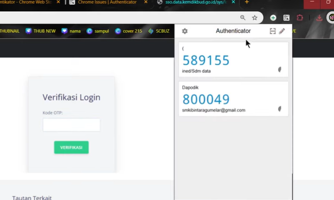 Cara Menampilkan Kode OTP Google Authenticator Di Laptop Tanpa Buka Hp Mudah & Aman