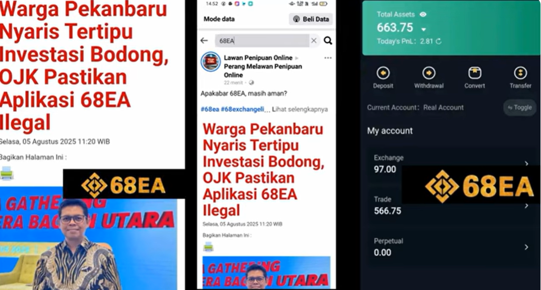 Kabar Terbaru Aplikasi 68EA GS Investment Group Hari Ini, Scam Total !!!!