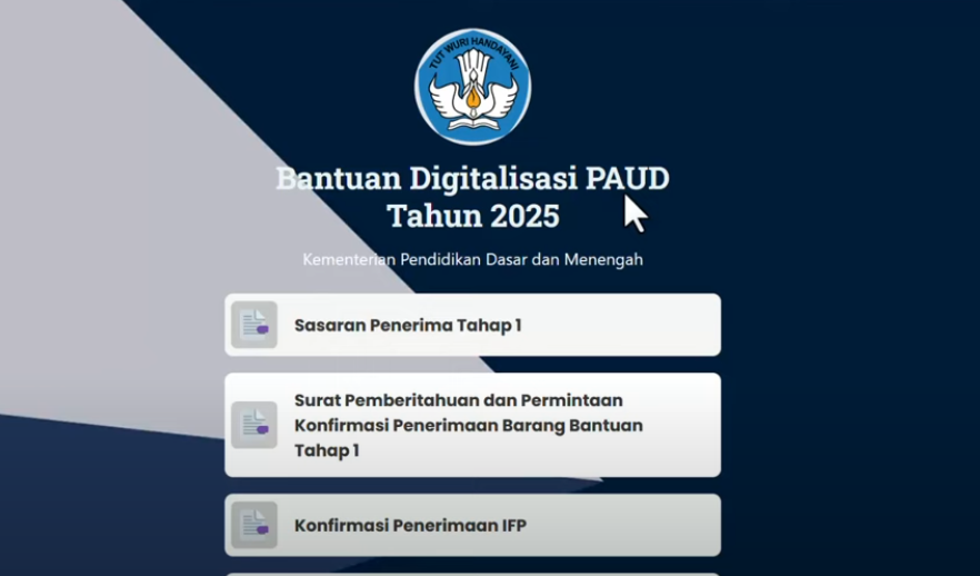 3 Cara Konfirmasi Kesediaan Penerimaan Bantuan Digitalisasi PAUD 2025