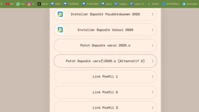 Rilis Dapodik 2026a, Ini Cara Update Patch Yang Benar Dan Aman