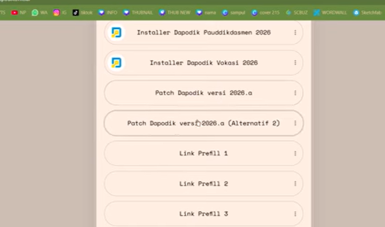 Rilis Dapodik 2026a, Ini Cara Update Patch Yang Benar Dan Aman
