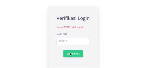 6 Cara Mengatasi Kode OTP Tidak Valid Di Google Authenticator