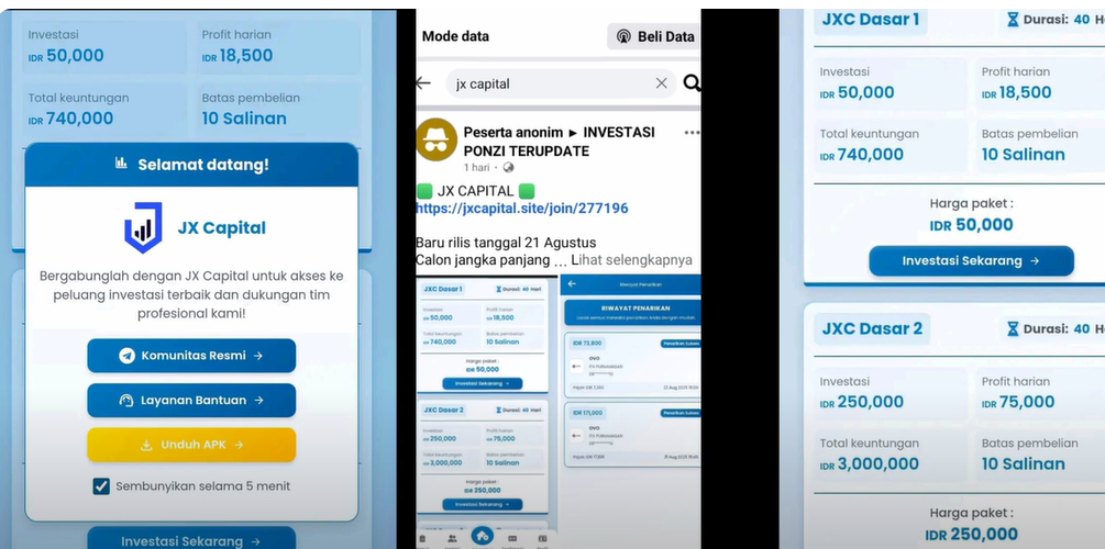 Apakah Aplikasi JX CAPITAL Investasi Bodong Penipuan? Ini Fakta Sebenarnya