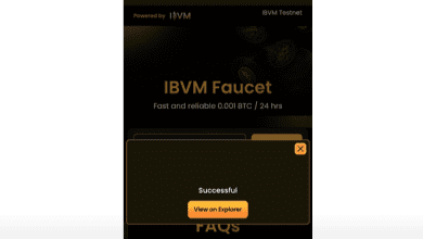 Cara Claim Faucet dan Transfer Tesnet di IBVM Wallet