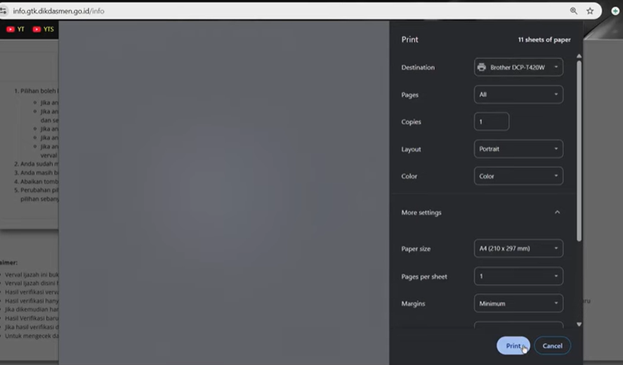 Cara Download SK Penerima BSU / Salinan Infogtk Untuk Aktivasi Rekening BSU