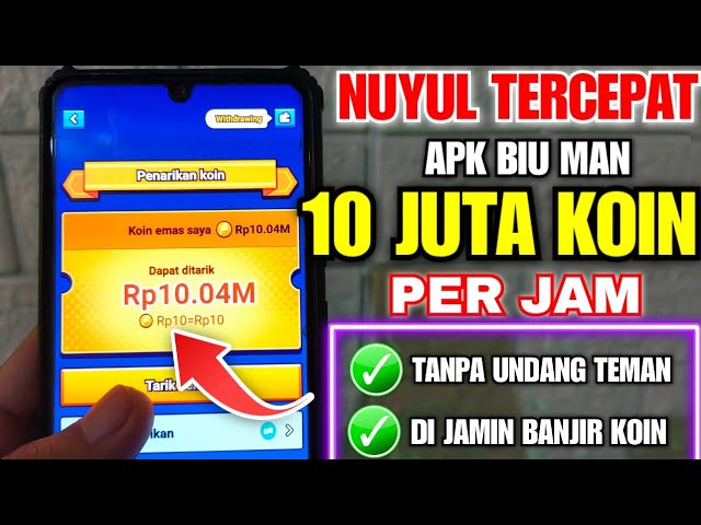 4 Cara Nuyul Biu Man Langsung Banjir Koin dan Terbukti Membayar