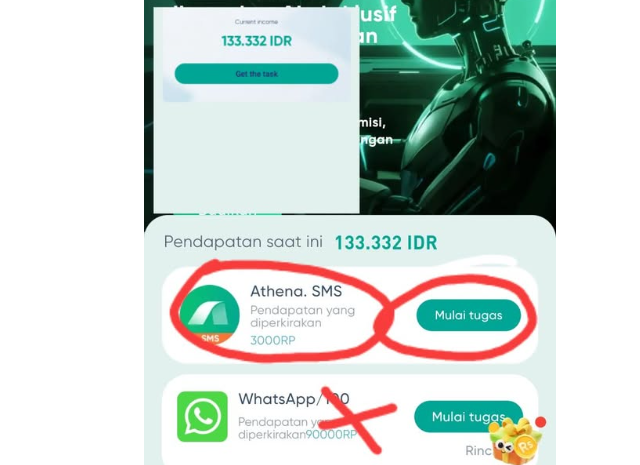 5 Cara Mendapatkan Uang dari Athena Agar WA Tidak Kena Spam