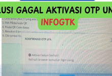 6 Cara Mengatasi INFO GTK Gagal Aktivasi OTP 2FA Google Authenticator, Ini Solusinya