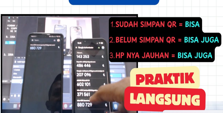 2 Cara Pindah OTP 2FA Google Authenticator Ke Hp Lain