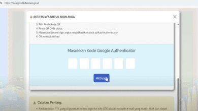 5 Cara Aktivasi Kode OTP 2FA InfoGTK Terbaru 2025 Langsung Berhasil!