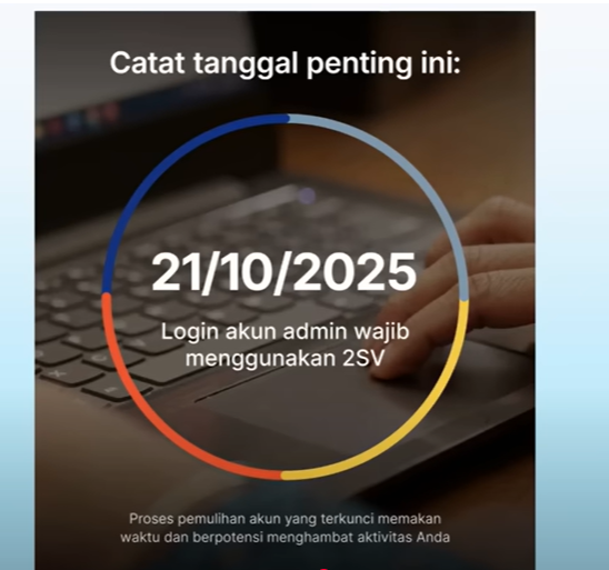 Ini 4 Risiko Jika Tidak Aktivasi 2SV Akun Belajar Id dan Solusinya!