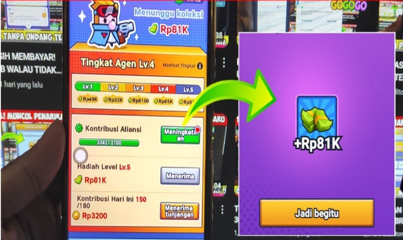 5 Cara Menyelesaikan Misi Akun Agen Biu Man, Level 5 Cair 81K