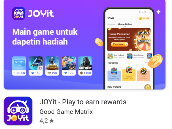 Rekomendasi Kode Undangan Joyit Terbaru 2025, Dapat 27 Juta Koin Pakai Cara ini