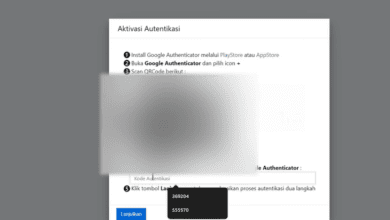 2 Cara Aktivasi Penerapan Two-Factor Authentication 2FA / Google Authenticator Secara Mandiri