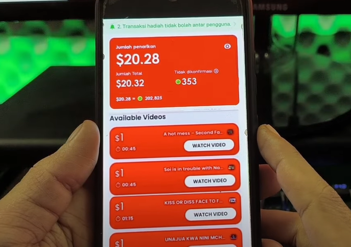 4 Cara Main Aplikasi Amazing Videos Agar Menghasilkan Uang Terbukti Membayar