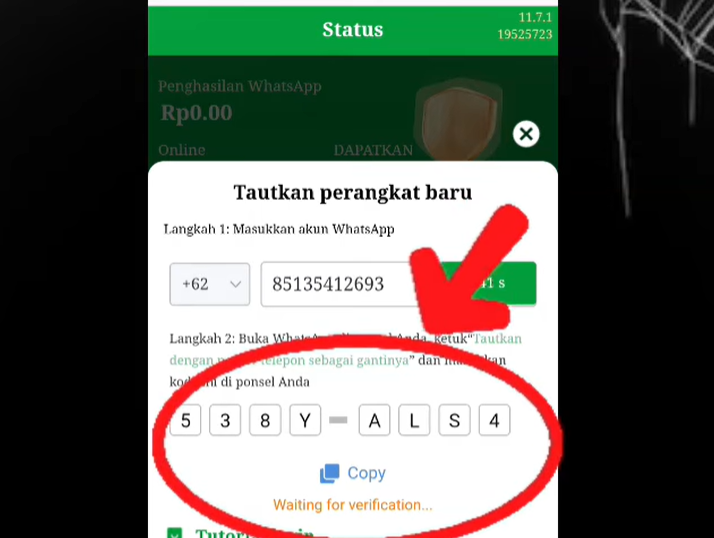 7 Cara Menautkan Akun WhatsApp ke WaIDN Agar Dapat Bonus