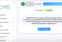5 Cara Mengatasi Nama Kepala Madrasah Tidak Muncul di BAP BOS EMIS 4.0