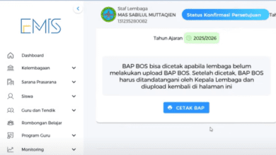 5 Cara Mengatasi Nama Kepala Madrasah Tidak Muncul di BAP BOS EMIS 4.0