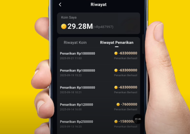 Terbukti!! Cara Nuyul Fun Tv Tercepat Otomatis Langsung Jadi Koin