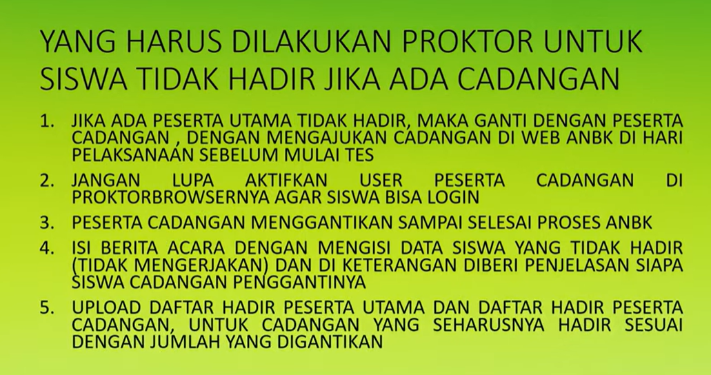 Cara Mengatasi Ada Peserta ANBK Tidak Bisa Ikut ANBK di Sekolah