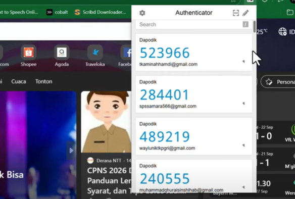 6 Cara Backup Kode OTP di Laptop dan Cara Transfer Kode Ke HP